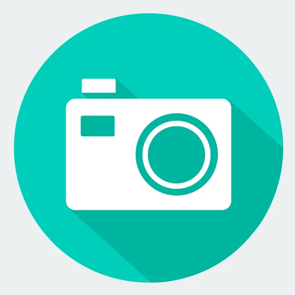Camera icon great for any use. Vector EPS10. — Stock Vector