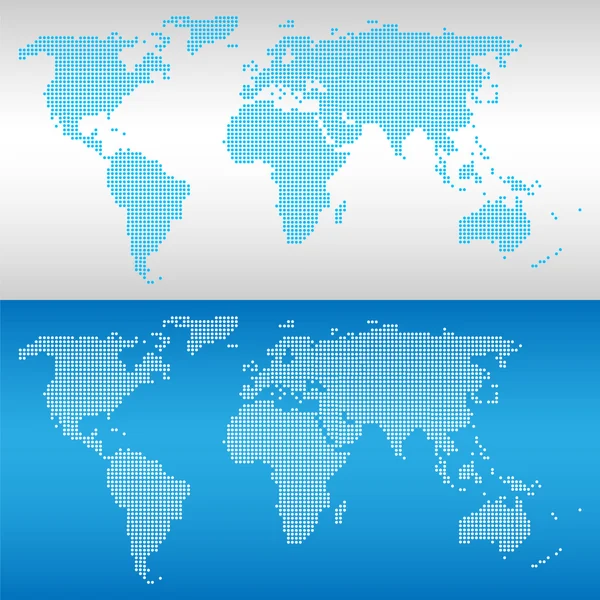 Ícones de mapa do mundo definir grande para qualquer uso. Vetor EPS10 . — Vetor de Stock