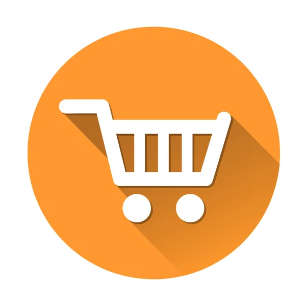 E-commerce Shopping cart icona ideale per qualsiasi uso. Vettore EPS10 . — Vettoriale Stock