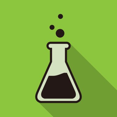 Laboratory glass icon great for any use. Vector EPS10.