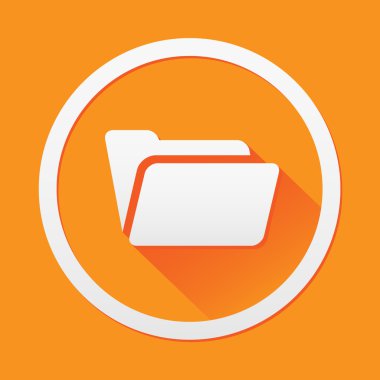 Klasör simgesi herhangi bir kullanım için harika. Vektör Eps10.