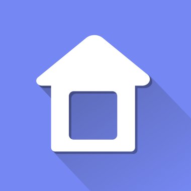 Ev simgesini herhangi bir kullanım için harika. Vektör Eps10.