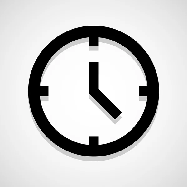 Clockicon ideal para cualquier uso. Vector EPS10 . — Vector de stock