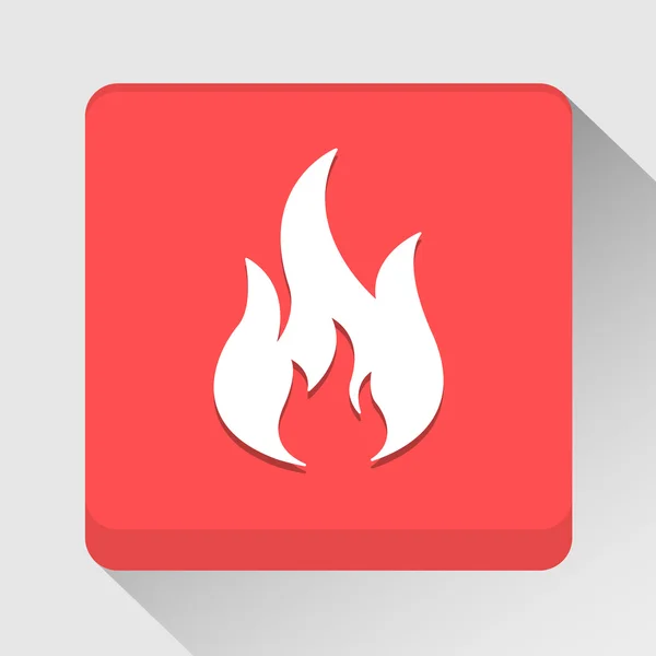 Icono de fuego ideal para cualquier uso. Vector EPS10 . — Vector de stock