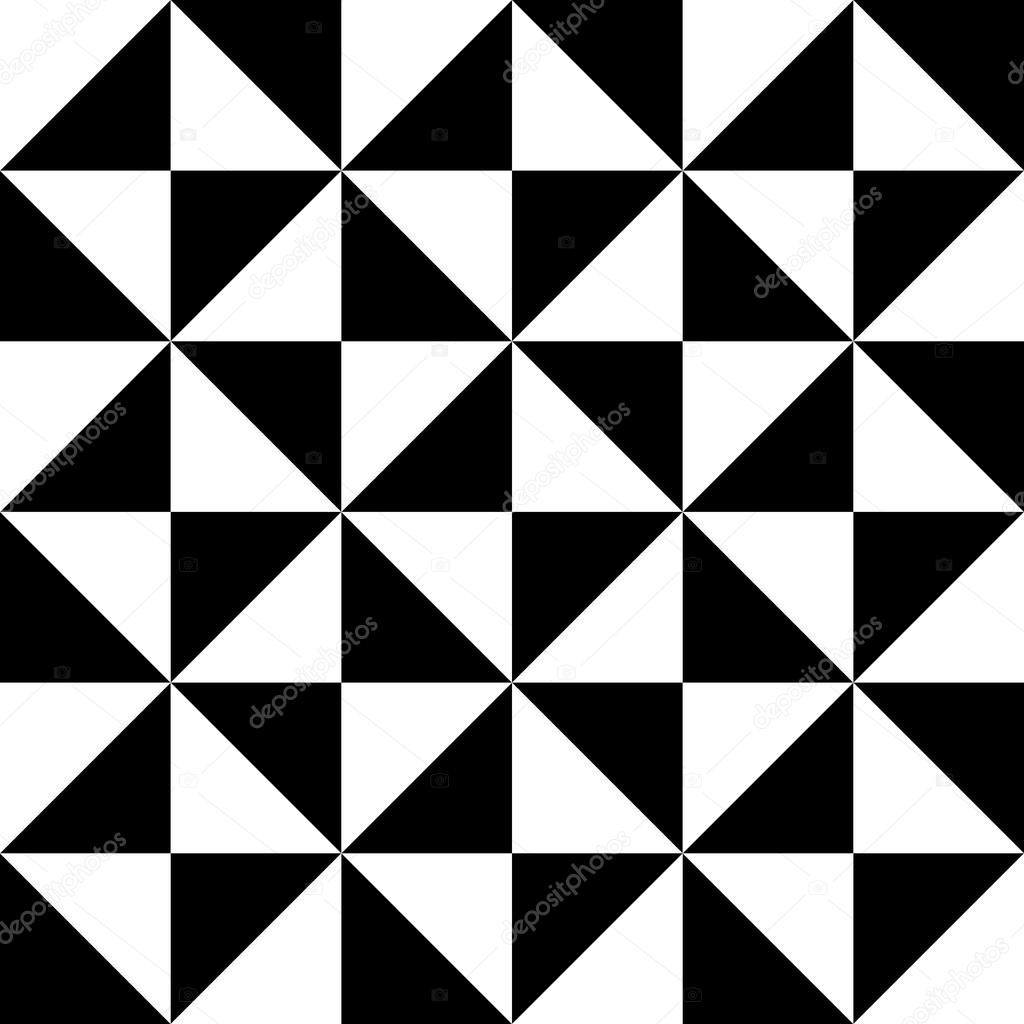 Black and white triangle abstract vector background icon great for any use. Vector EPS10.