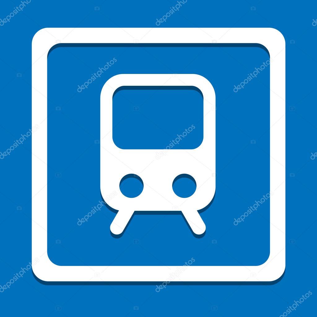 Subway icon great for any use. Vector EPS10.