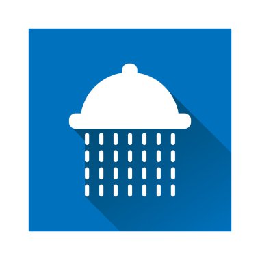 Yağmur simgesi herhangi bir kullanım için harika. Vektör Eps10.