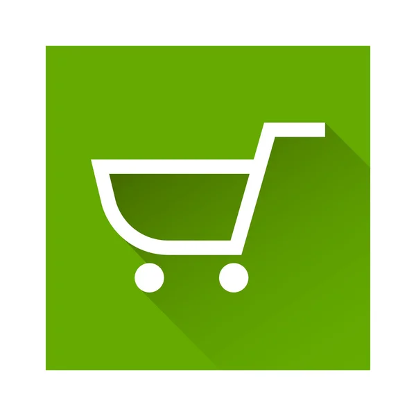 Shopping Cart icona ideale per qualsiasi uso. Vettore EPS10 . — Vettoriale Stock