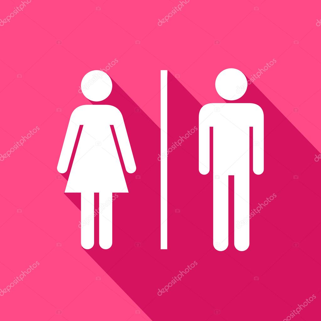 Toilet icon great for any use. Vector EPS10.