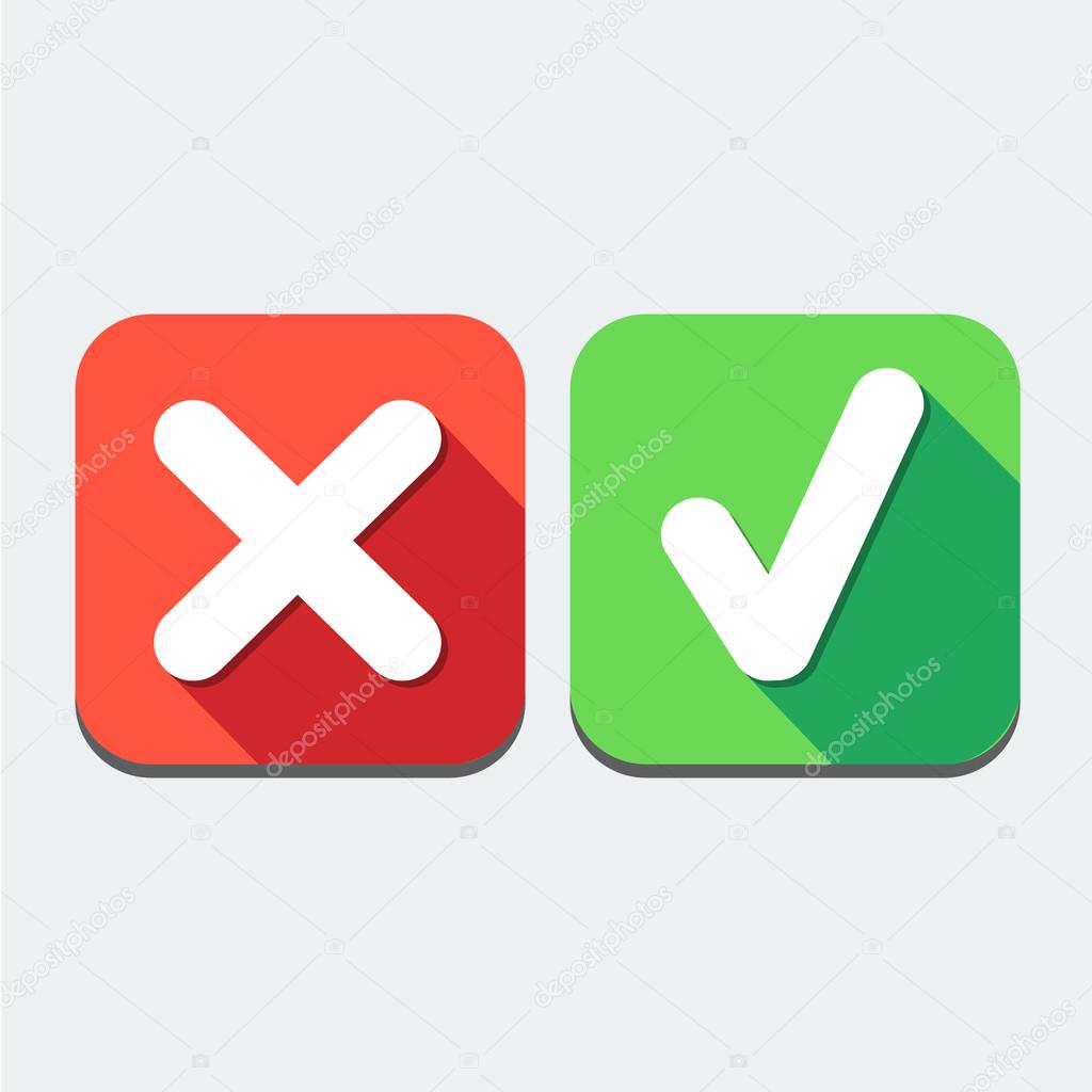 Check mark icon great for any use. Vector EPS10.
