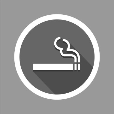 Duman simgesi herhangi bir kullanım için harika. Vektör Eps10.