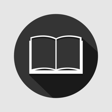 Kitabı oku simgeleri herhangi bir kullanım için büyük ayarlayın. Vektör Eps10.