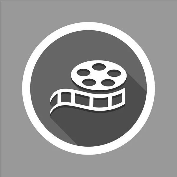 Icône de film idéal pour toute utilisation. Vecteur EPS10 . — Image vectorielle