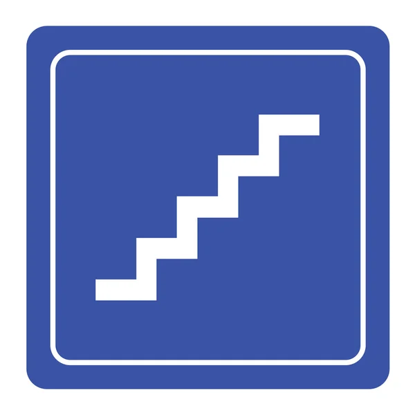 Ícone de escada ótimo para qualquer uso. Vetor EPS10 . — Vetor de Stock