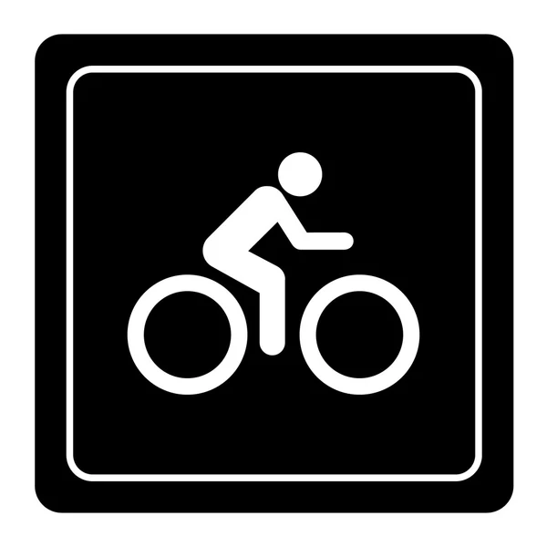 Un icono de bicicleta hombre ideal para cualquier uso. Vector EPS10 . — Archivo Imágenes Vectoriales