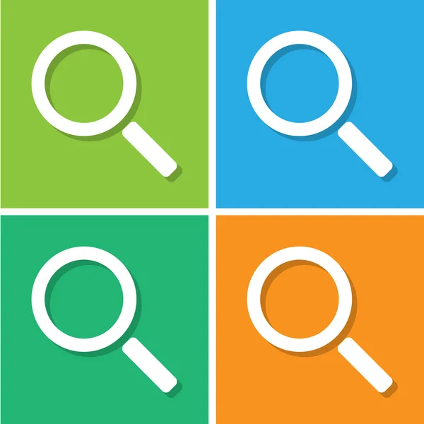 Icono de búsqueda ideal para cualquier uso. Vector EPS10 . — Vector de stock