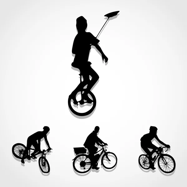 Icono de bicicleta ideal para cualquier uso. Vector EPS10 . — Vector de stock