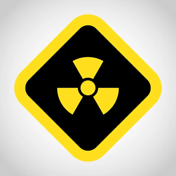 Icône de radioactivité idéale pour toute utilisation. Vecteur EPS10 . — Image vectorielle