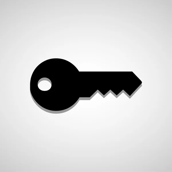 Ikona klucz doskonale nadaje się do użycia. Eps10 wektor. — Wektor stockowy
