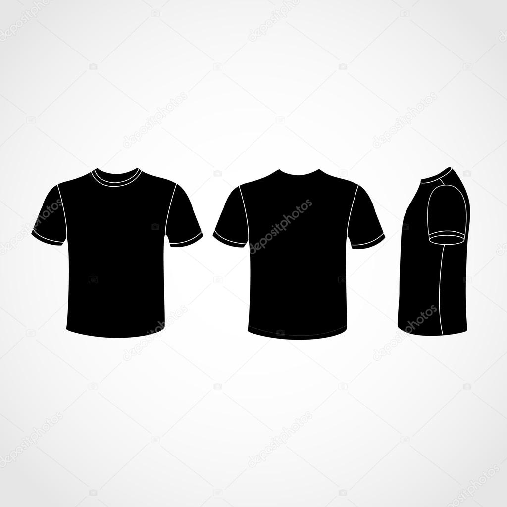 Black Shirt icon great for any use. Vector EPS10.