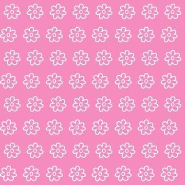 Pembe çiçek duvar kağıdı herhangi bir kullanım için harika. Vektör Eps10.