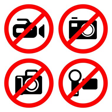 Kamera simgesi herhangi bir kullanım için harika. Vektör Eps10.