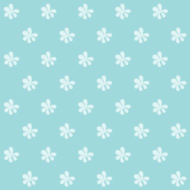 Mavi çiçek duvar kağıdı herhangi bir kullanım için harika. Vektör Eps10.