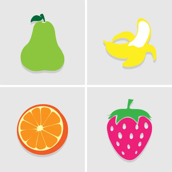 Icono de fruta ideal para cualquier uso. Vector EPS10 . — Vector de stock