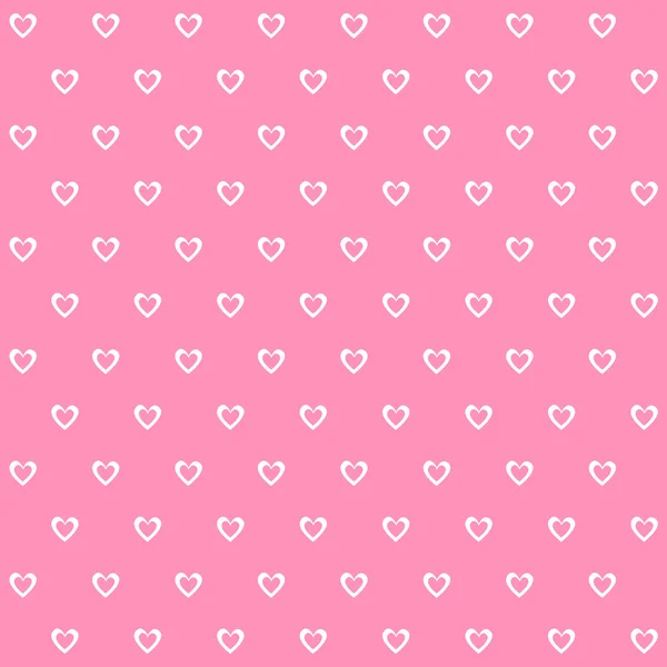 Pink heart wallpaper set great for any use. Vector EPS10. — Stock Vector