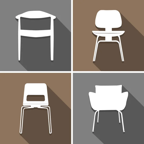 Icône de meubles idéal pour toute utilisation. Vecteur EPS10 . — Image vectorielle