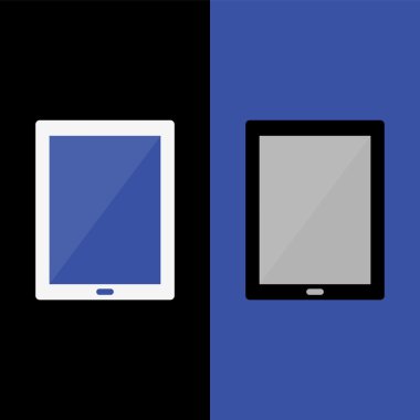 Tablet simgeleri herhangi bir kullanım için büyük ayarlayın. Vektör Eps10.