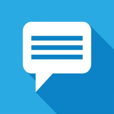 Mesajı Icons herhangi bir kullanım için büyük set. Vektör Eps10.