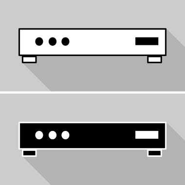 Oyuncu simgeleri simge herhangi bir kullanım için harika. Vektör Eps10.