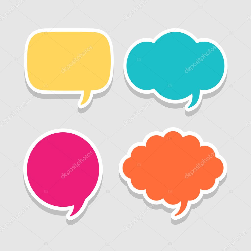 Message icons set great for any use. Vector EPS10.