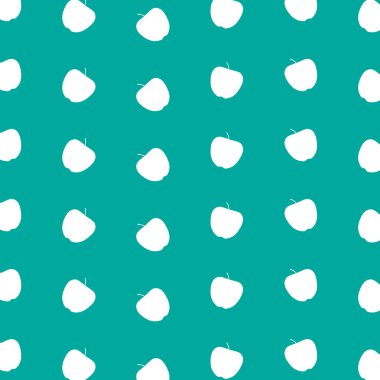 Elma yeşil arka plan simgesi herhangi bir kullanım için harika. Vektör Eps10.