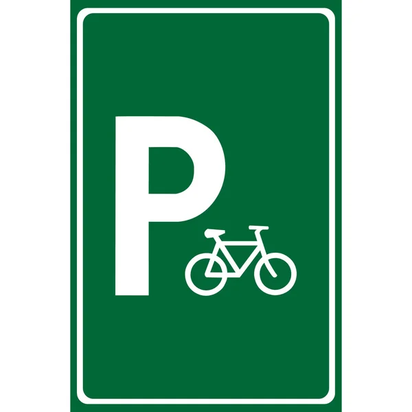 Aparcamiento para el icono de la bicicleta ideal para cualquier uso. Vector EPS10 . — Archivo Imágenes Vectoriales