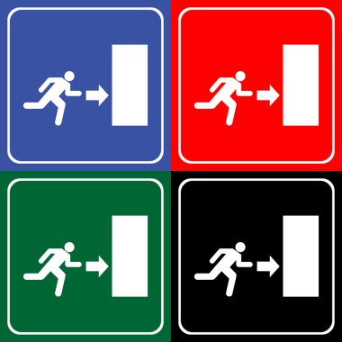 Çıkış simgesini herhangi bir kullanım için harika. Vektör Eps10.