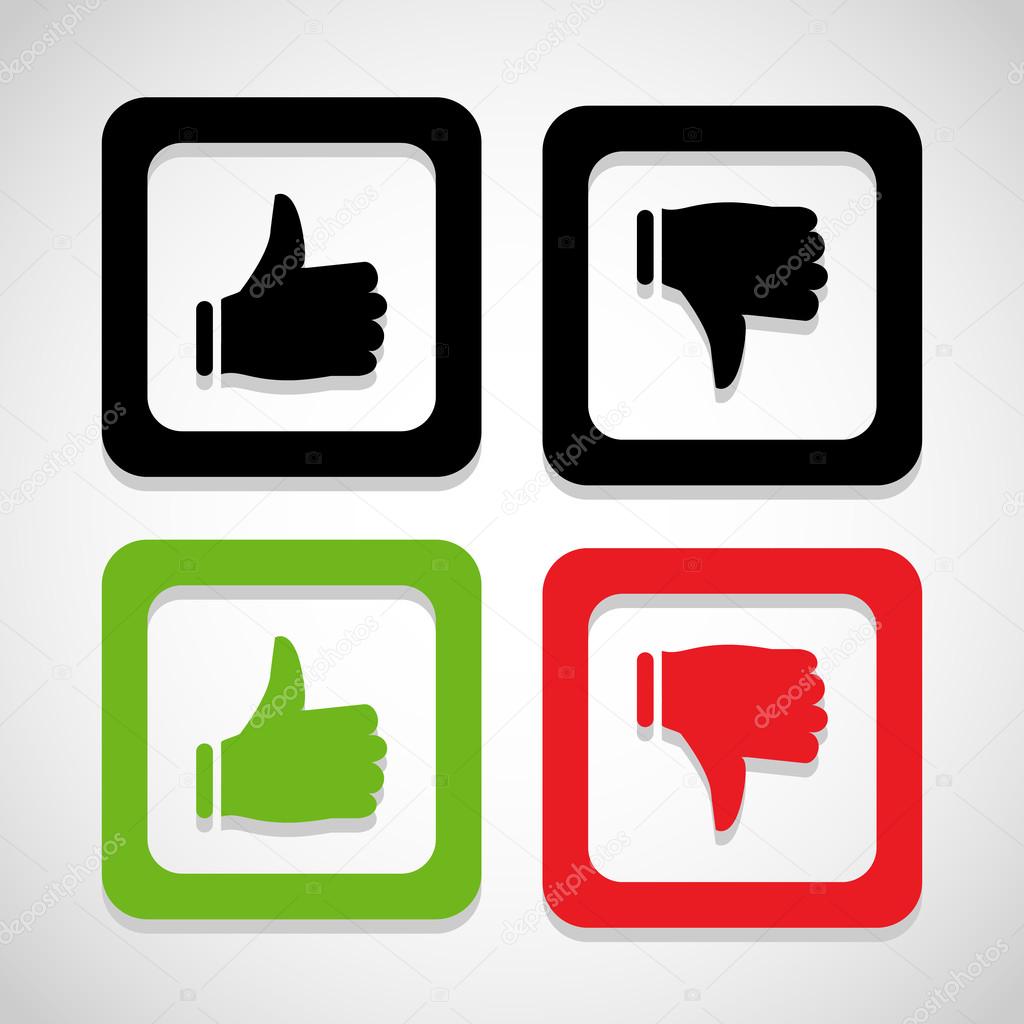 like and unlike icon great for any use. Vector EPS10.
