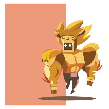 Aslan simgesi herhangi bir kullanım için harika. Vektör Eps10.