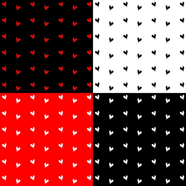 Corazón Negro Icono de fondo ideal para cualquier uso. Vector EPS10 . — Vector de stock