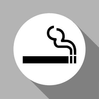 Duman simgesi herhangi bir kullanım için harika. Vektör Eps10.