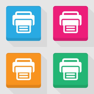 Simgeleri herhangi bir kullanım için büyük ayarla yazdırın. Vektör Eps10.