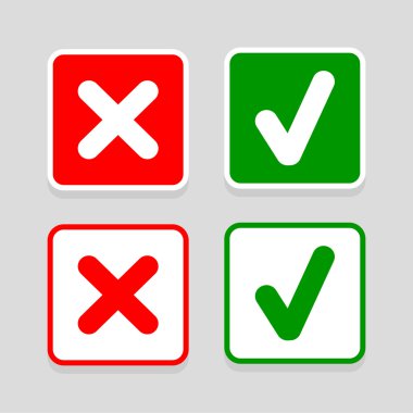 Onay işareti simgesini herhangi bir kullanım için harika. Vektör Eps10.