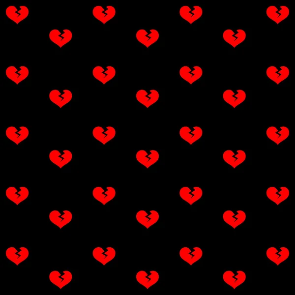 Fondo de corazón roto conjunto ideal para cualquier uso. Vector EPS10 . — Vector de stock