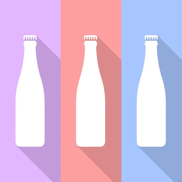 Icono de botella ideal para cualquier uso. Vector EPS10 . — Archivo Imágenes Vectoriales