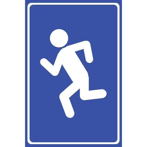 Run icon great for any use. Вектор S10 . — стоковый вектор