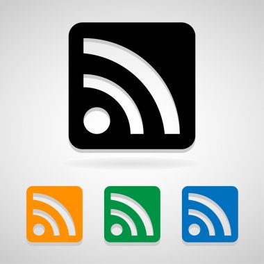 WiFi simgeleri herhangi bir kullanım için büyük ayarlayın. Vektör Eps10.