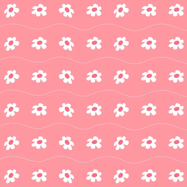 Μοτίβα με χαριτωμένα λουλούδια φόντο που μεγάλη για οποιαδήποτε χρήση. Διάνυσμα Eps10. — Διανυσματικό Αρχείο