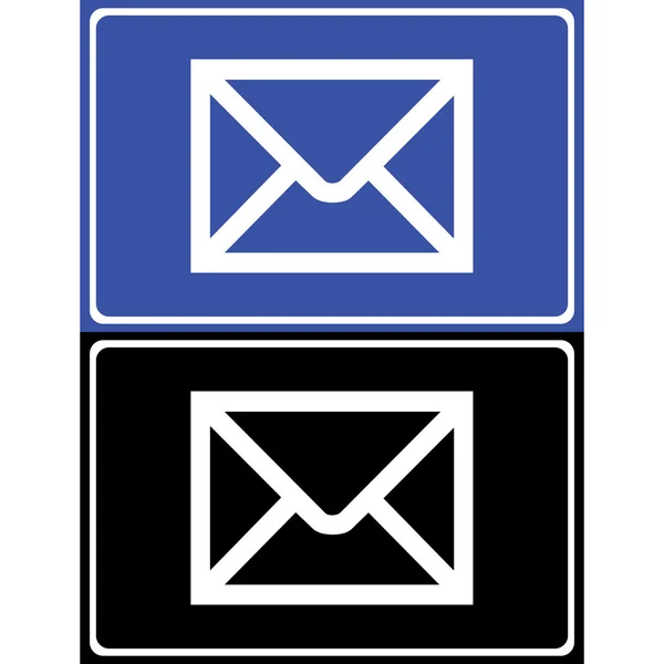 E-mail εικονίδια που μεγάλη για οποιαδήποτε χρήση. Διάνυσμα Eps10. — Διανυσματικό Αρχείο