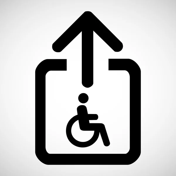 Cripple ikoner anger stor för någon användning. Vector Eps10. — Stock vektor